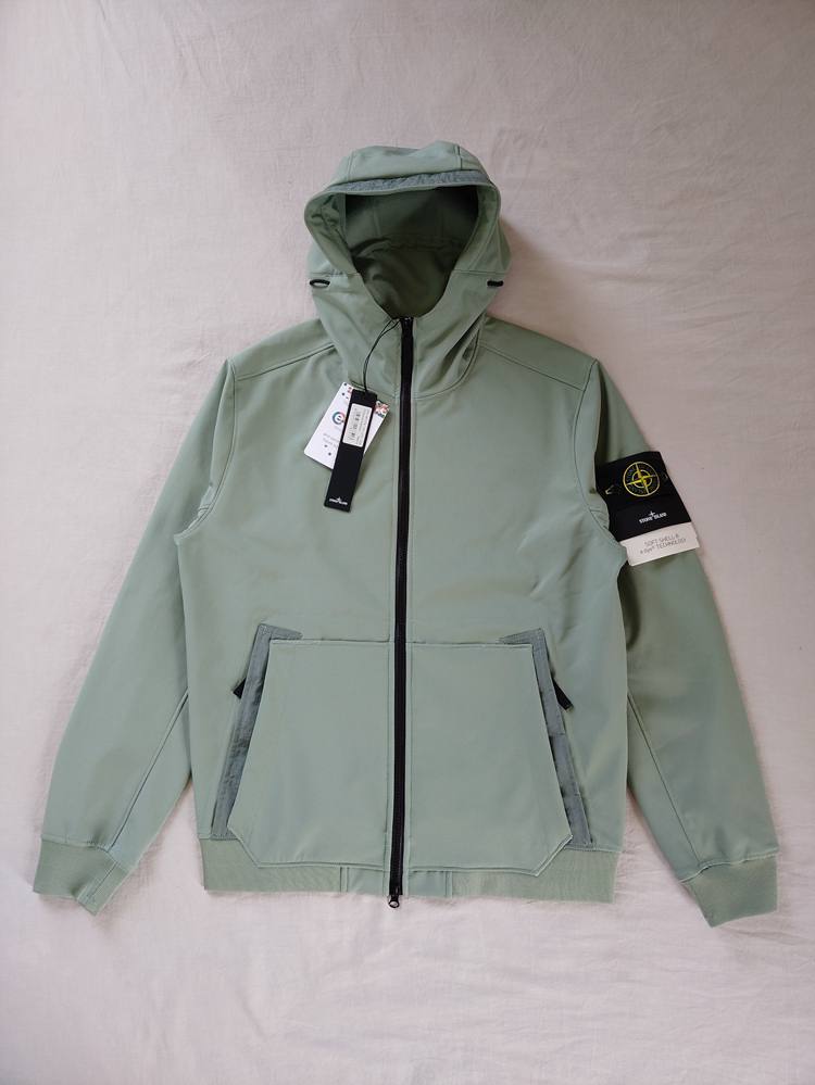 Stone Island Shell Zip-Up Summer Jacket