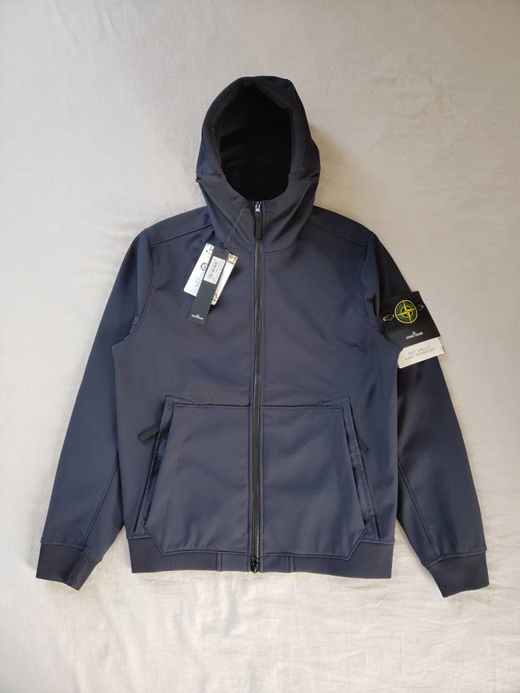 Stone Island Shell Zip-Up Summer Jacket