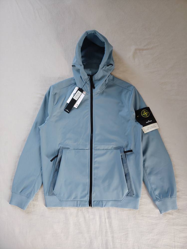 Stone Island Shell Zip-Up Summer Jacket