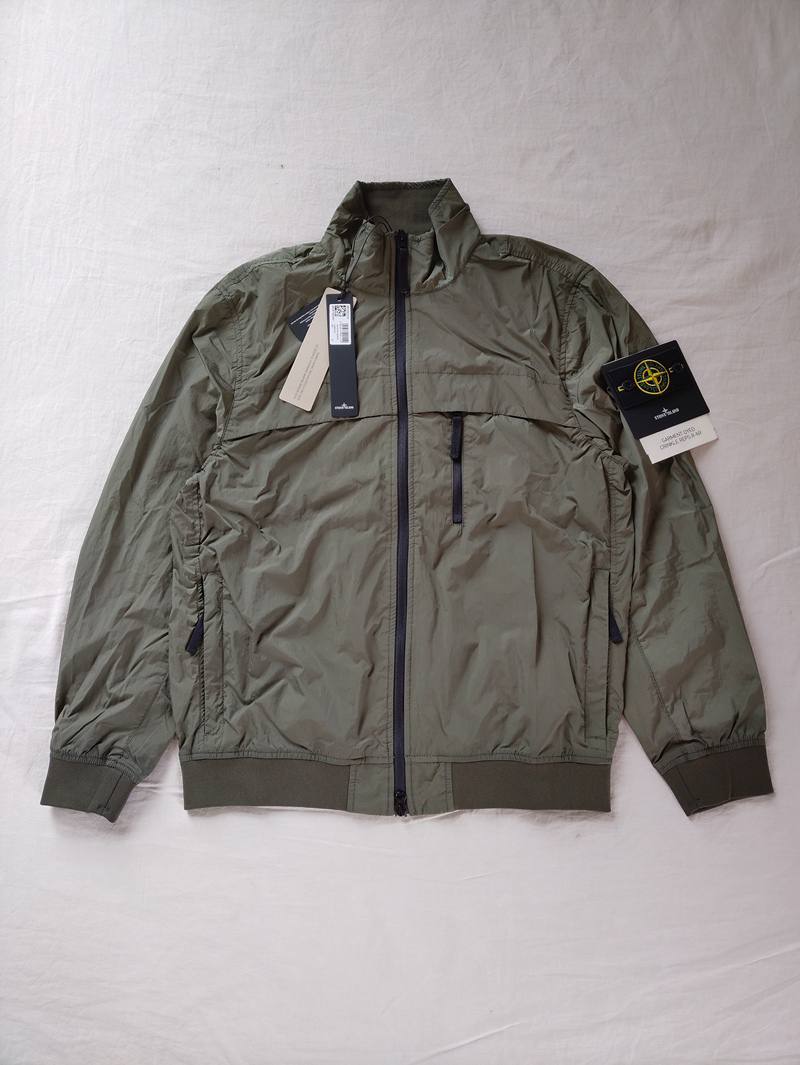 Stone Island Crinkle Reps Bomber Summer Jacket